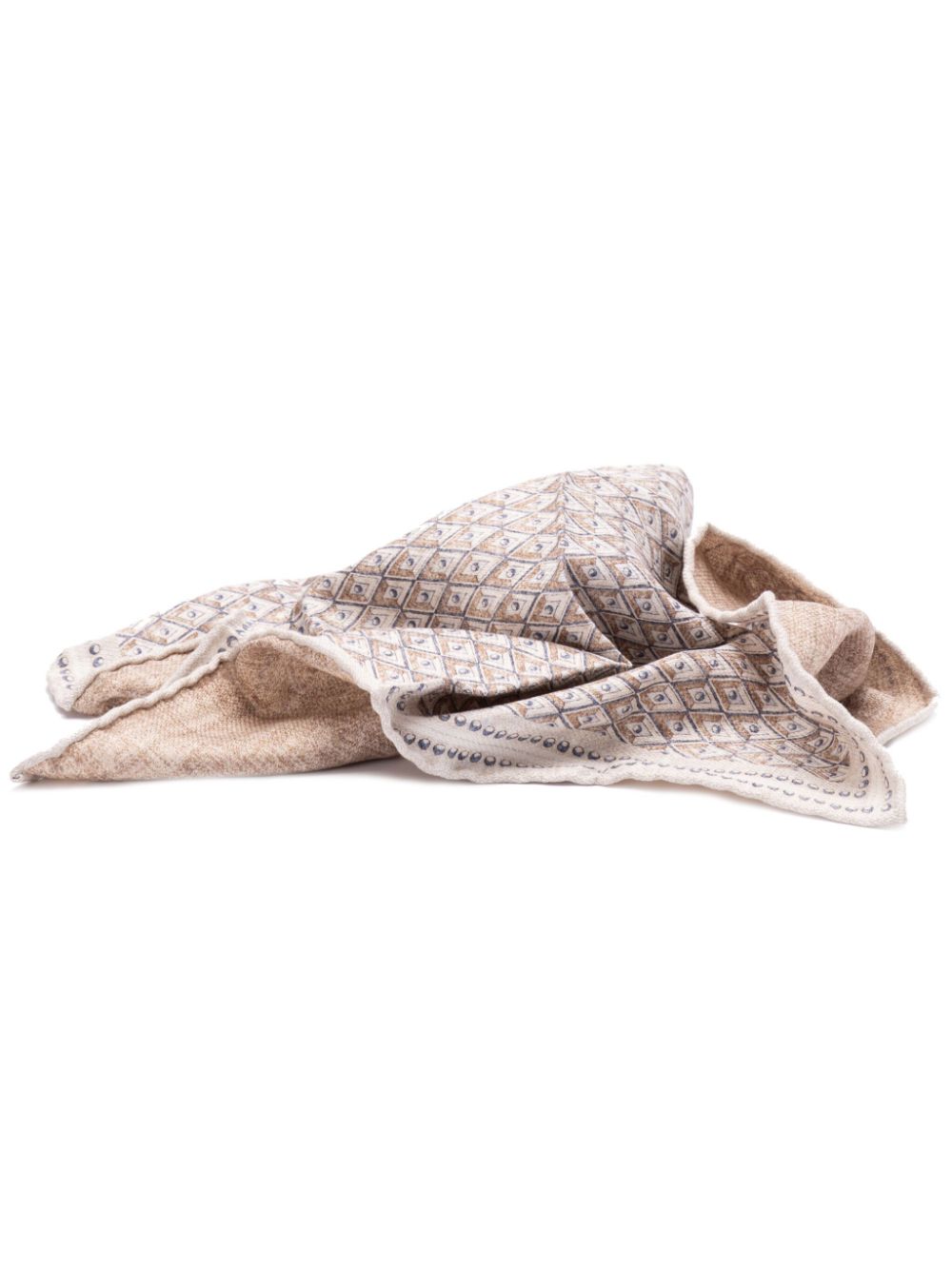 Brunello Cucinelli silk scarf - Neutrals