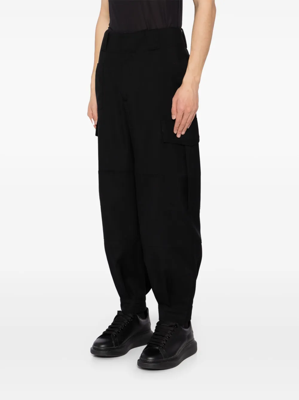 Alexander McQueen Cargo broek Zwart