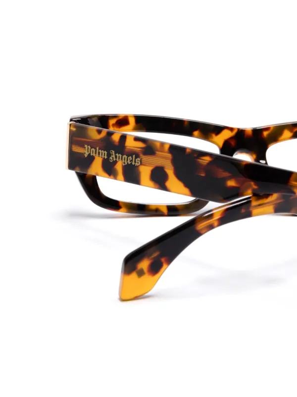 PALM ANGELS スクエアフレームメガネ 【関税込】 Palm Angels Eyewear Angel スクエアフレーム サングラス