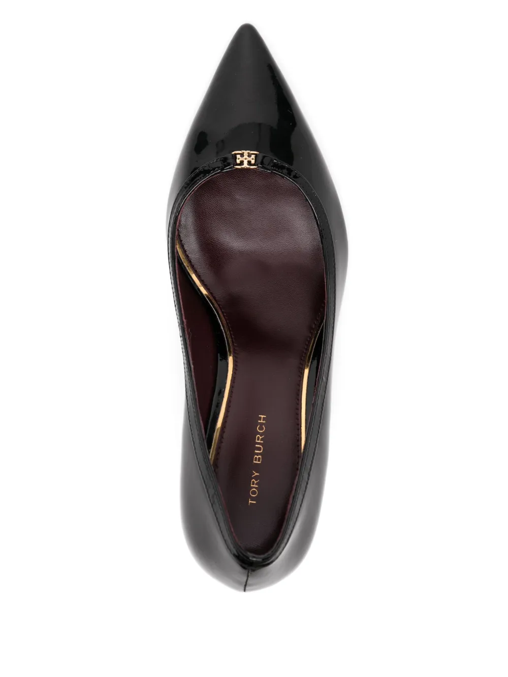 Tory Burch 80mm Double T-buckle pumps Black