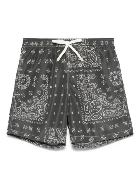 Eleventy paisley-print swim shorts