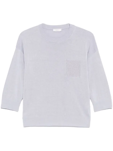 Peserico beaded sweater