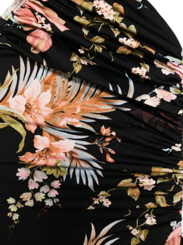 VIP【関税送料無料】希少 ZIMMERMANN TALLOW PRINTED SWUIMSUIT ZIMMERMANN Tallow Swimsuit | Black | FARFETCH JO