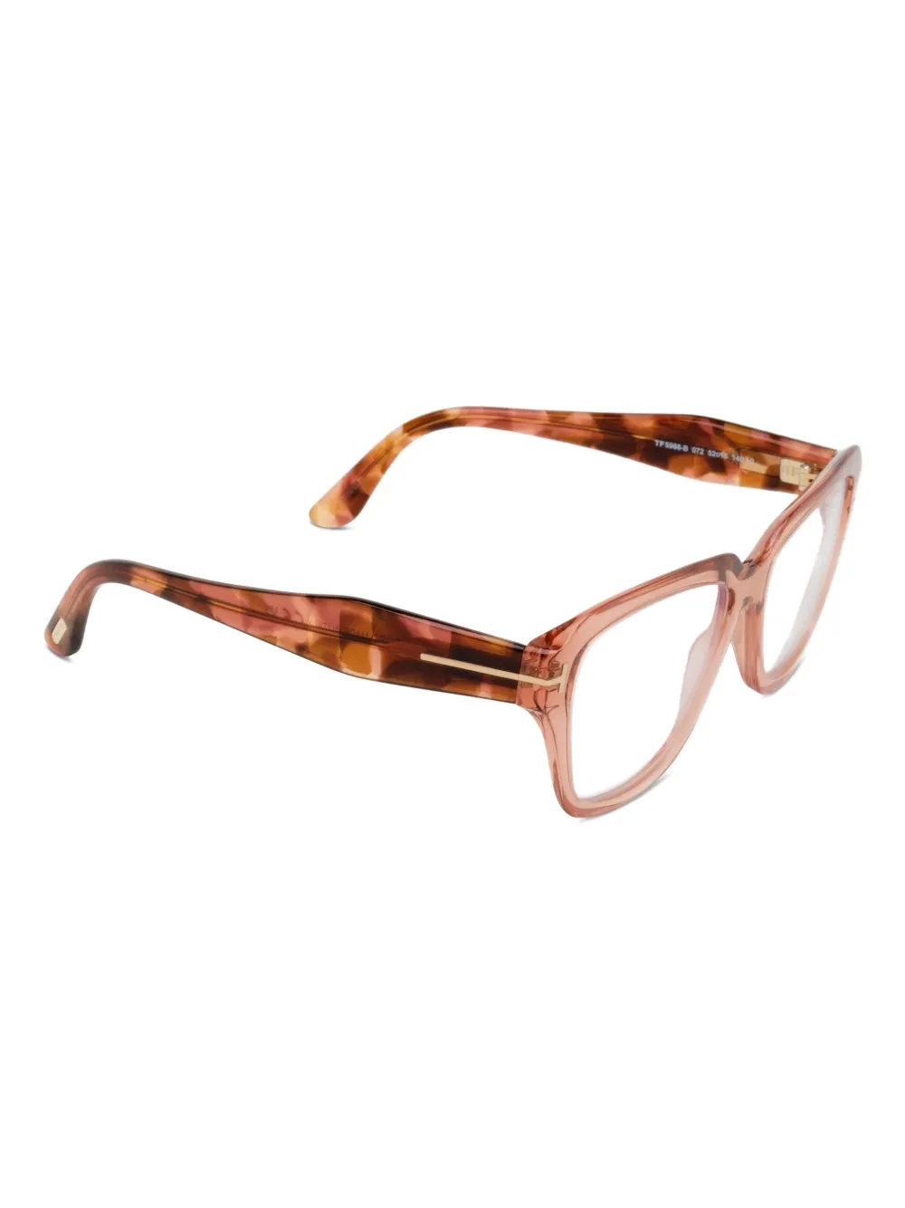 Tom Ford Square-frame Glasses In Transparent