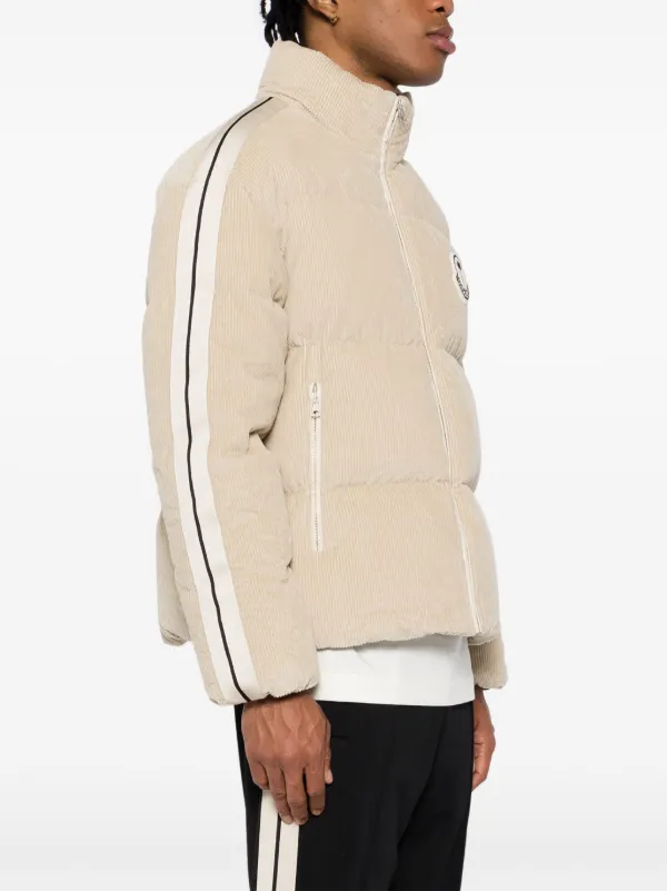 Palm Angels x Moncler パデッドジャケット | ニュートラル | FARFETCH JP