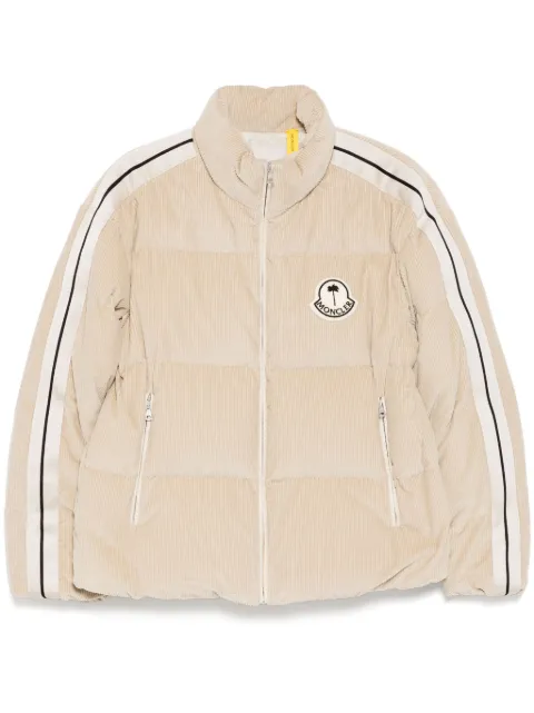 Palm Angels x Moncler veste à design matelassé