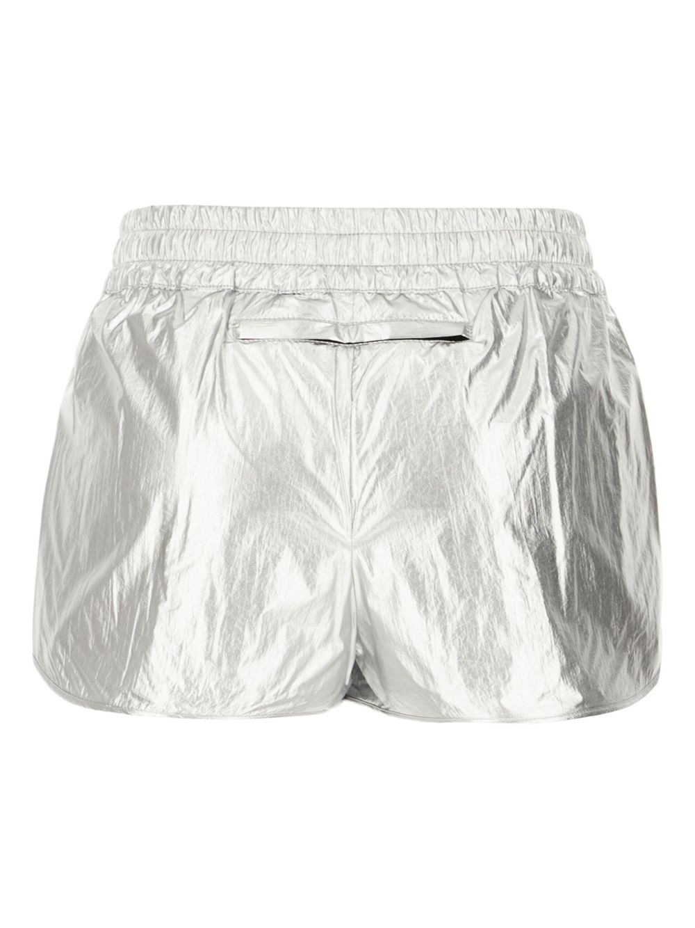 Golden Goose Shorts met metallic-effect - Zilver