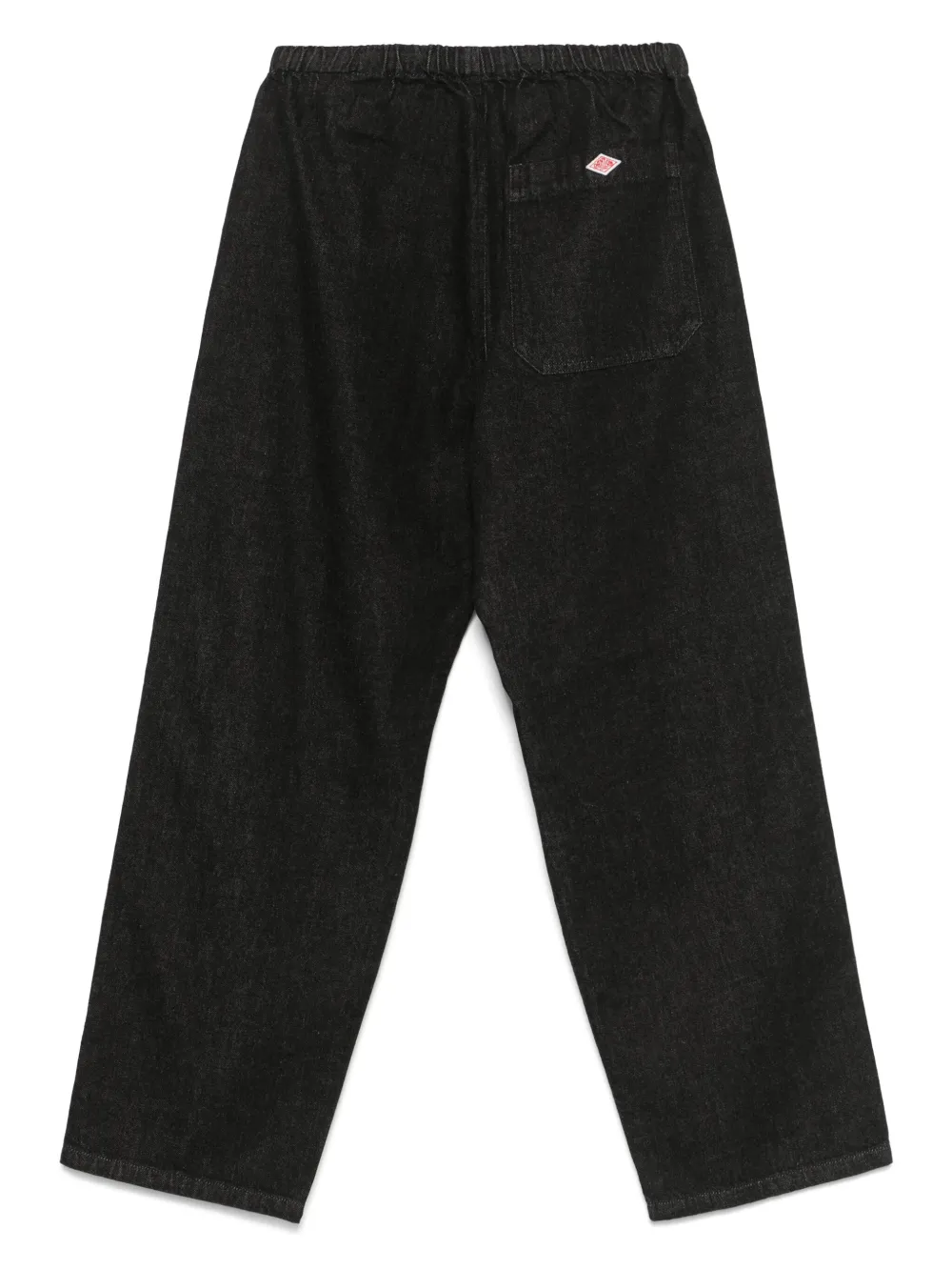 Danton Jeans met wijde pijpen - Zwart