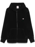 Danton logo-patch hoodie - Black