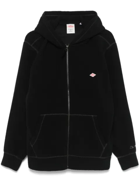 Danton logo-patch hoodie