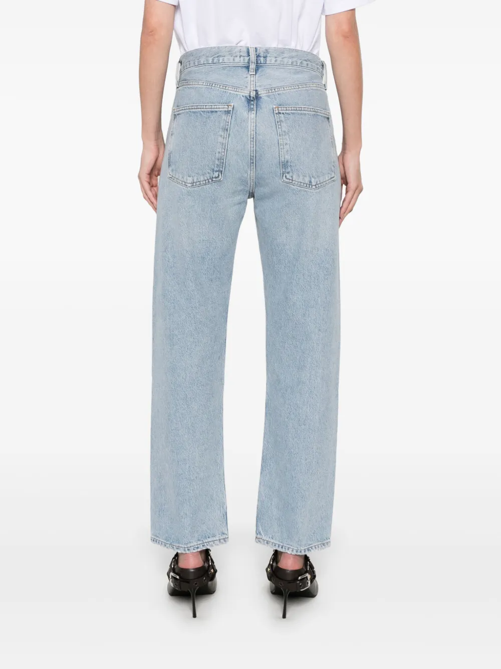 Shop Agolde 90's Jeans In Blue