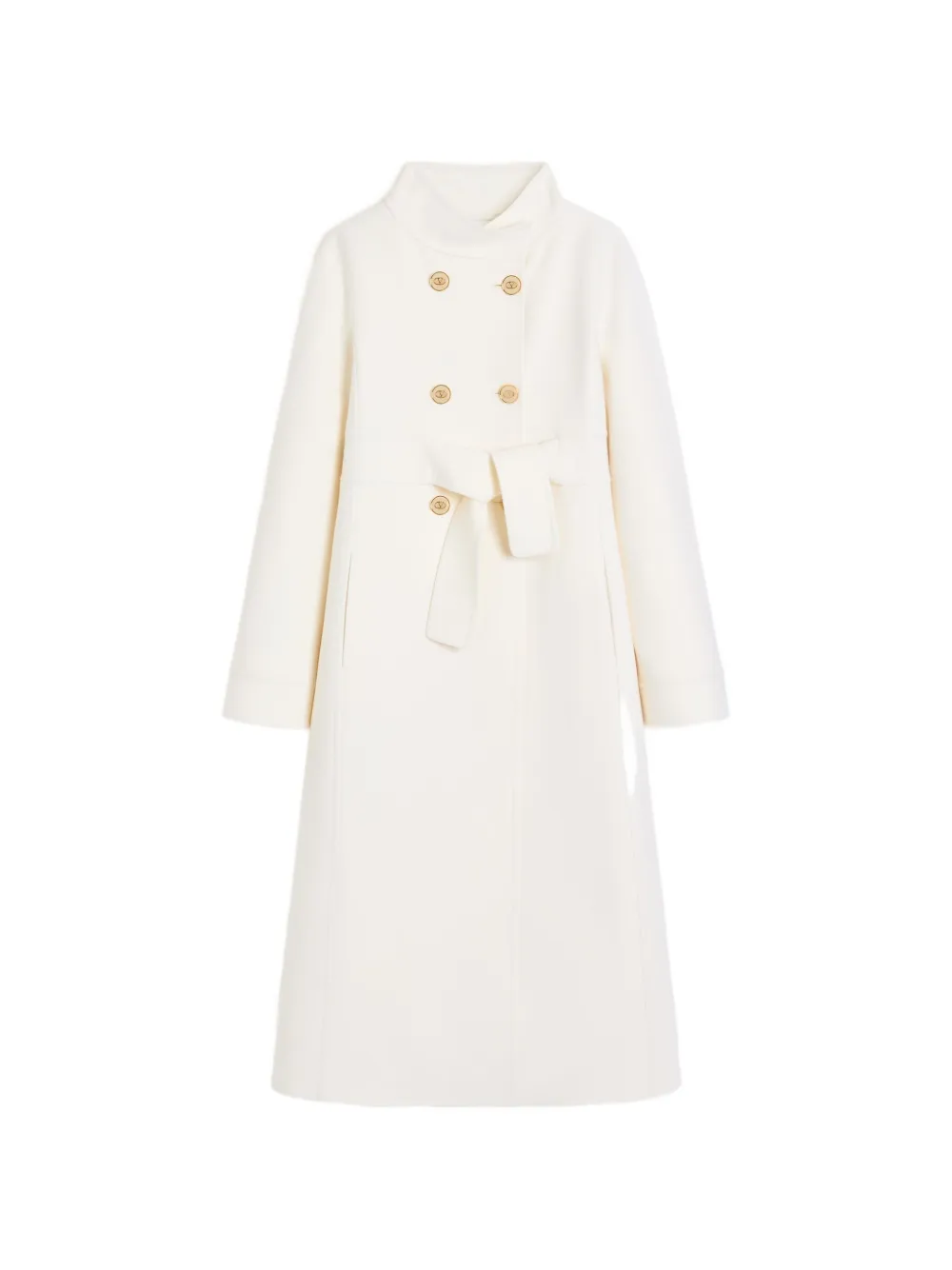 Valentino Garavani Cappotto doppiopetto - Bianco