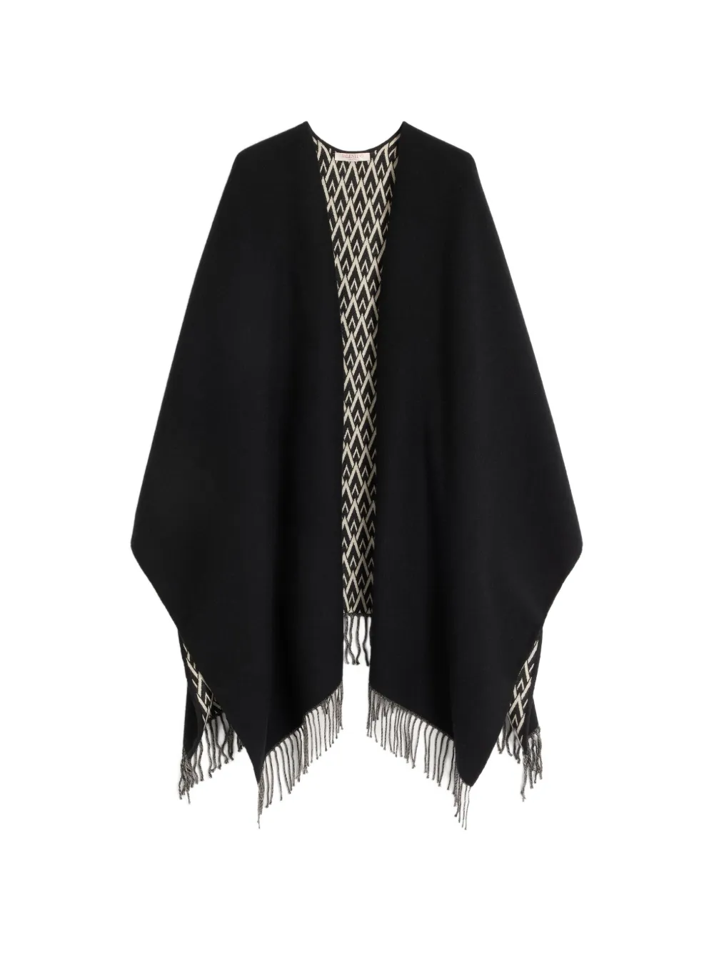 Valentino Garavani Toile Iconographe Poncho - Schwarz