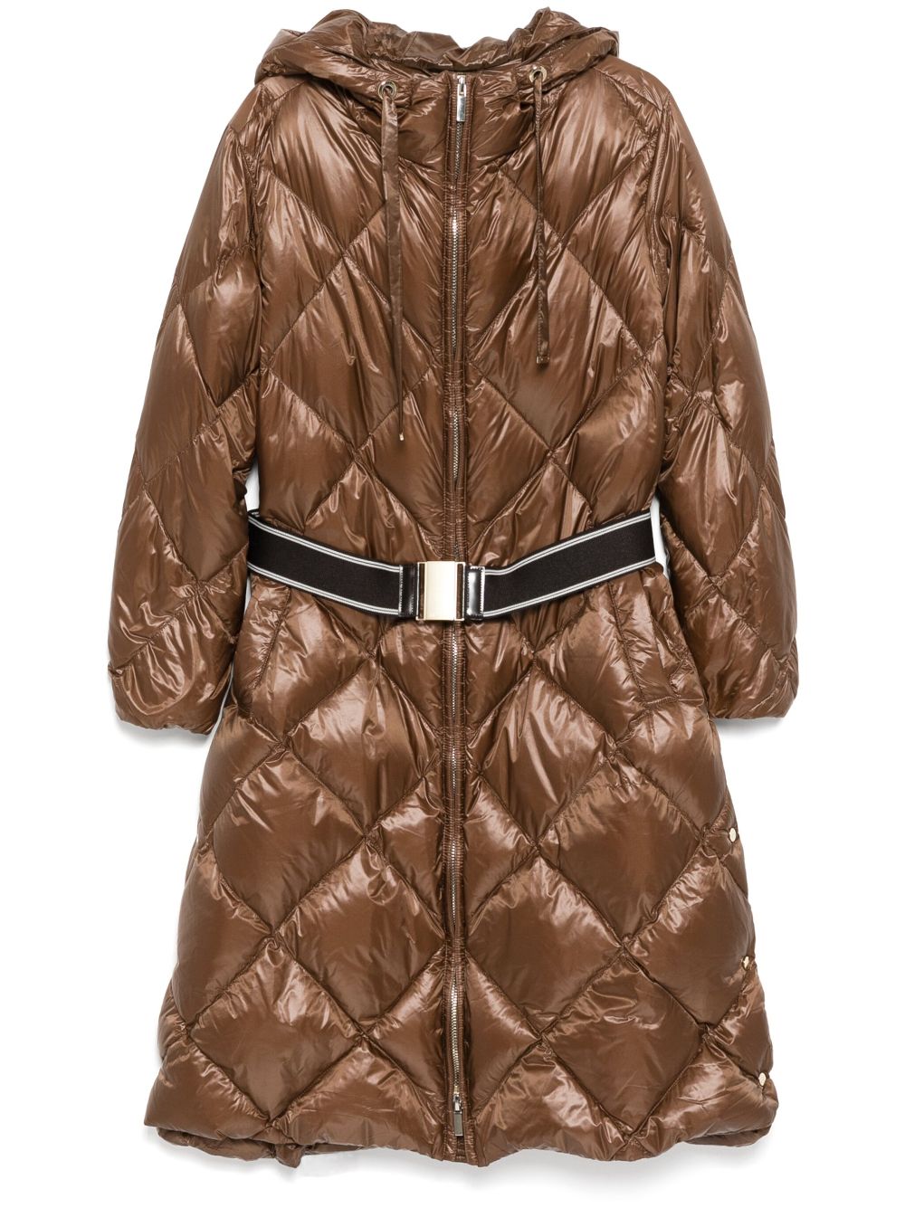 Max Mara Anna parka coat - Brown