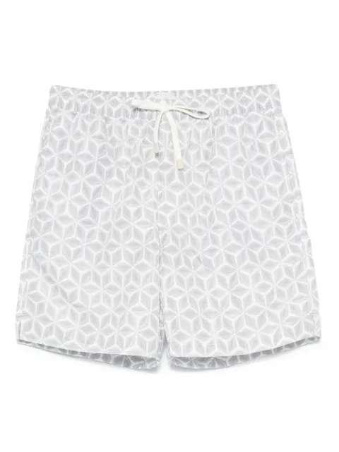 Eleventy floral-print swim shorts 