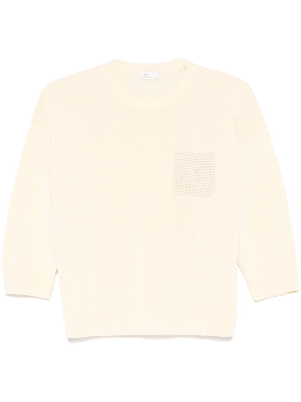 Peserico beaded sweater - Yellow