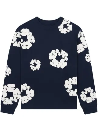 Denim Tears Camiseta Mangas Longas | Azul | FARFETCH BR