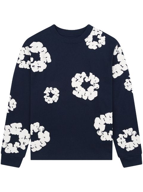 Denim Tears wreath long sleeve T-shirt