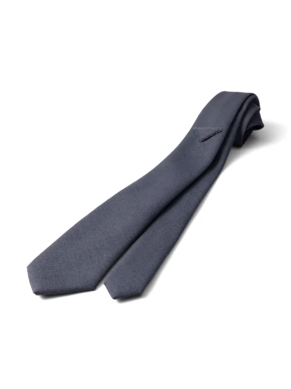 Prada トライアングルロゴ ネクタイ | ブルー | FARFETCH JP