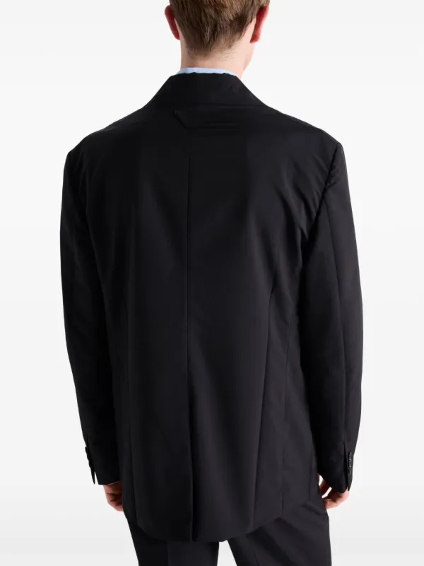 Prada シングルジャケット | ブラック | FARFETCH JP
