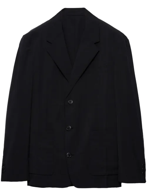 Blazer à simple boutonnage - Prada - Modalova