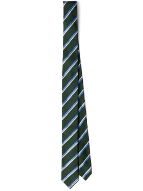 Prada cravate en soie - Vert - Prada - Modalova