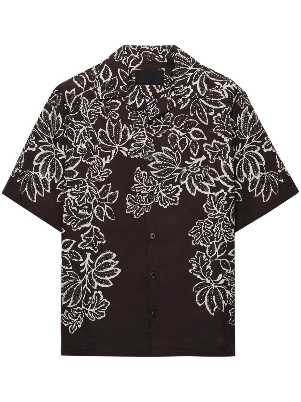 Image 1 of Prada printed cotton shirt