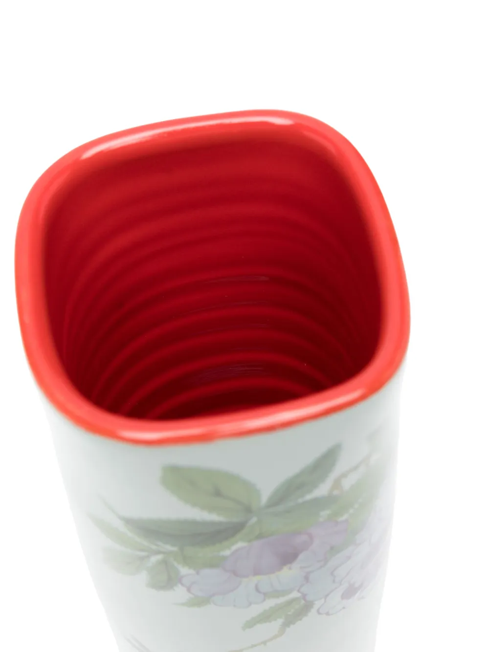 Pierre-louis Mascia Floral-print Vase (33cm X 10cm) In Blue