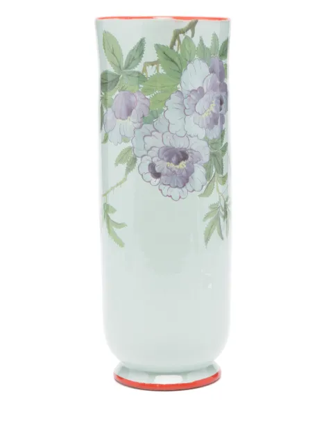 Pierre-Louis Mascia florero con estampado floral de 33cm x 10cm