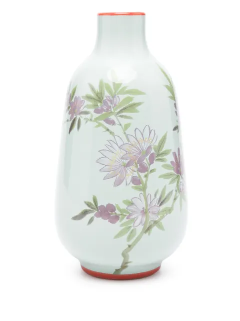 Pierre-Louis Mascia florero con estampado floral de 27cm x 15cm