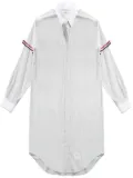 Thom Browne striped shirtdress - Grey