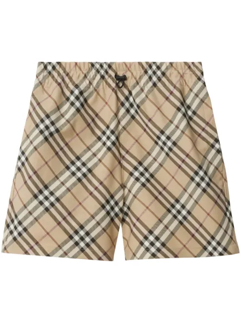 Burberry شورت كاروهات