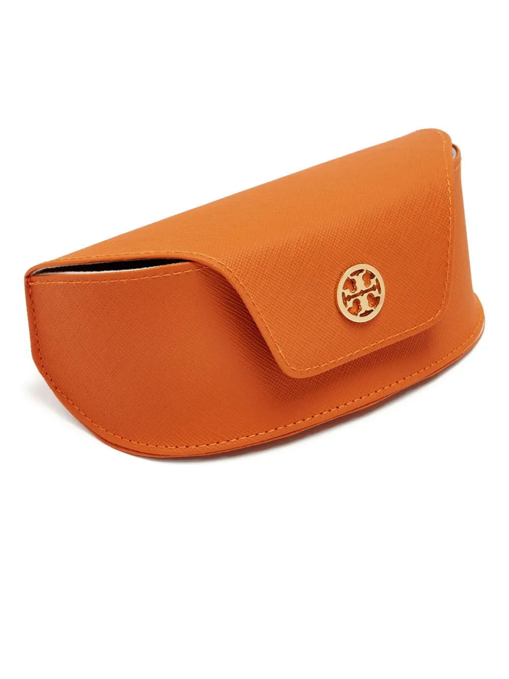 Tory Burch Miller zonnebril met ovalen montuur en logo Goud