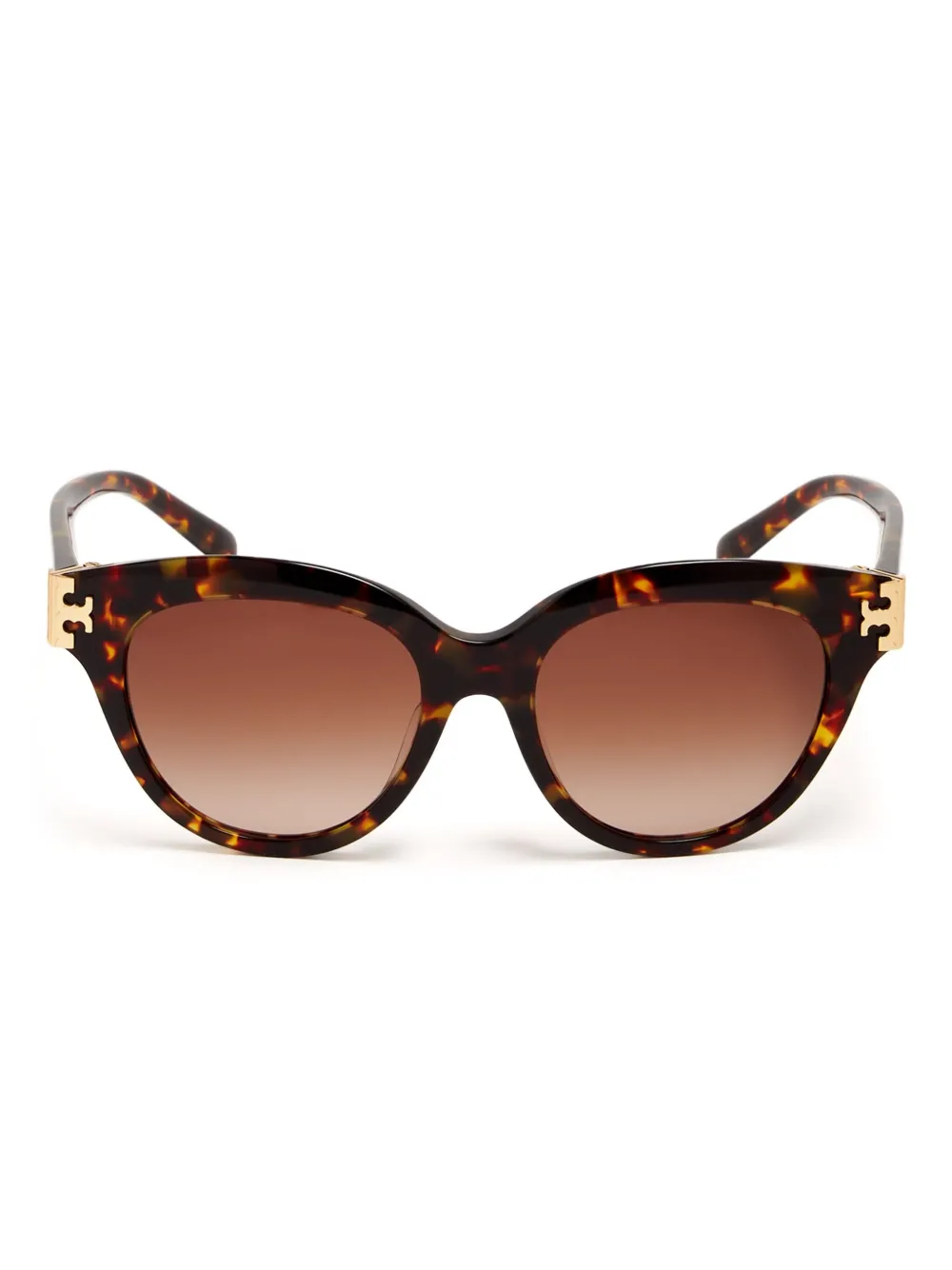 Tory Burch トータスシェル サングラス - ブラウン Tory Burch トータスシェル サングラス - ブラウン