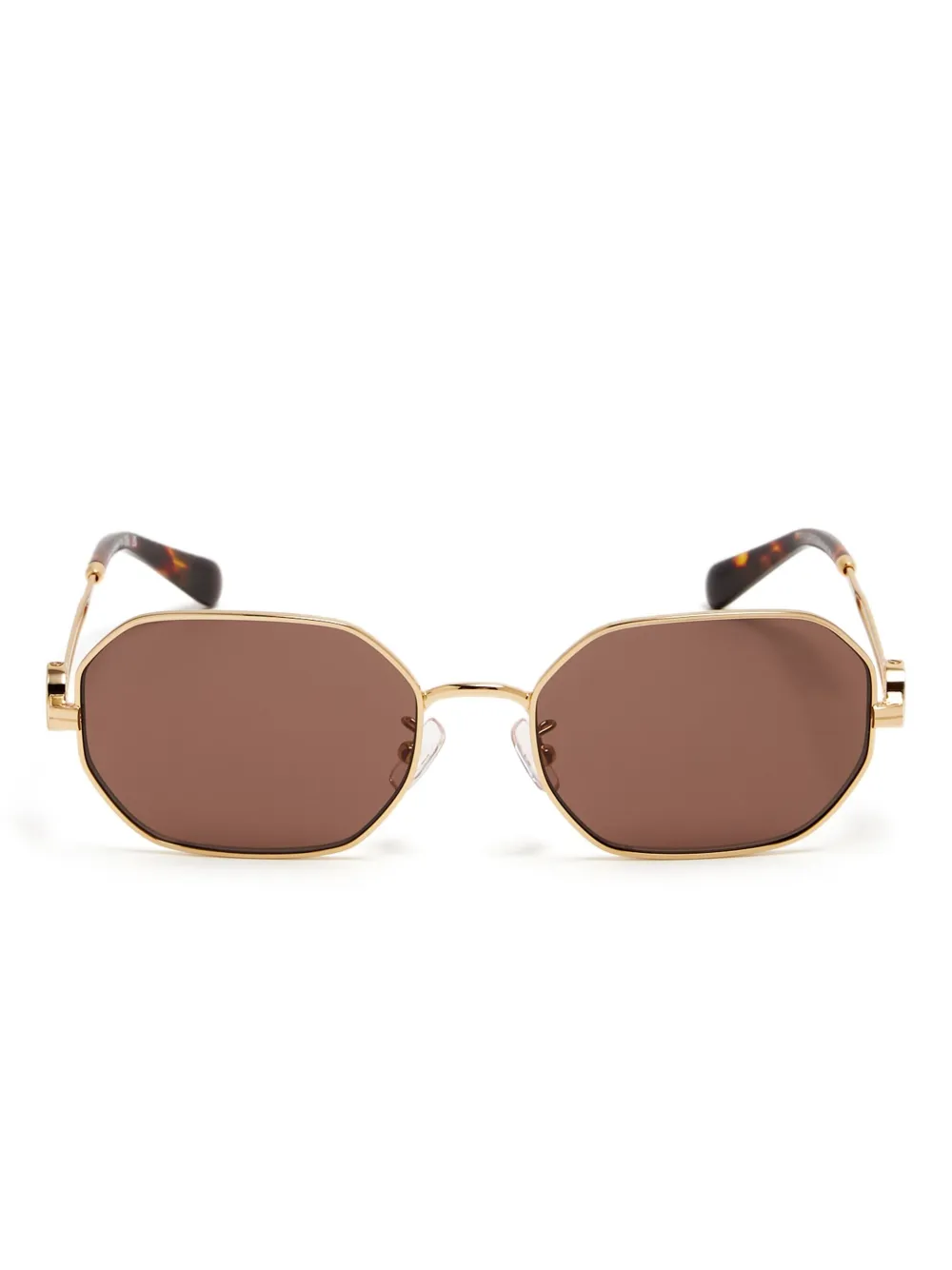 Tory Burch square sunglasses | Gold | Image 1