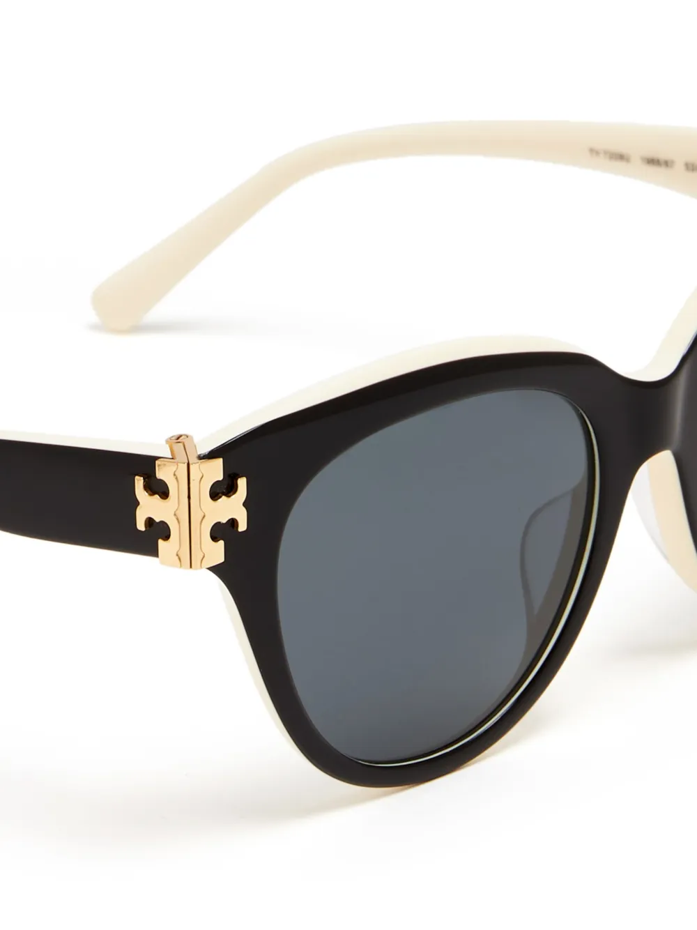 Tory Burch Zonnebril met cat-eye montuur Zwart