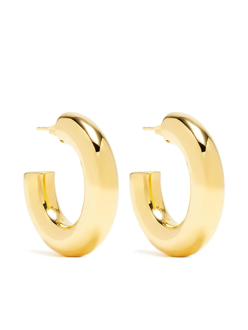 half-hoop earrings