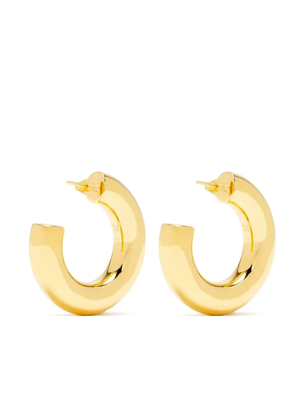 Missoma half-hoop earrings - Goud