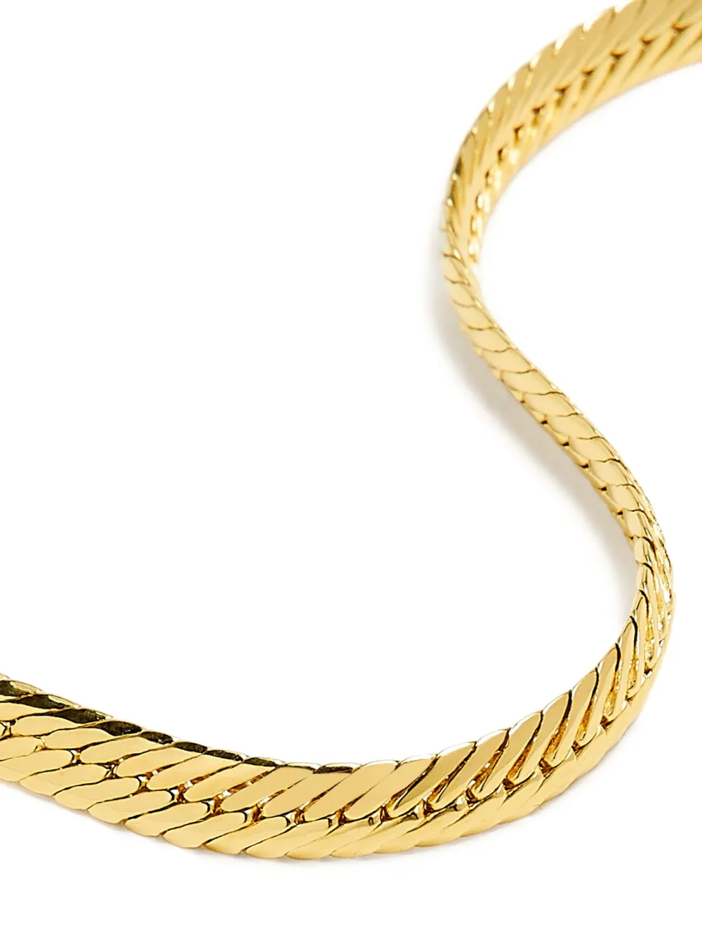 Missoma snake-chain bracelet - Goud