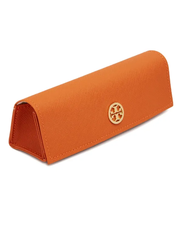 Tory Burch Sunglasses With Case Tory Burch Large Orange Triangular Sunglass Case + Bundle  main image 4