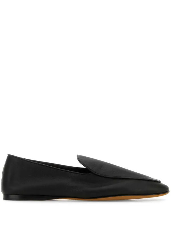 【関税&送料込】The Row Black Leather Awar Loafers 27529861_57295396_600.jpg