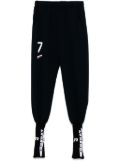 PROTOTYPES football-sock track pants - Blue