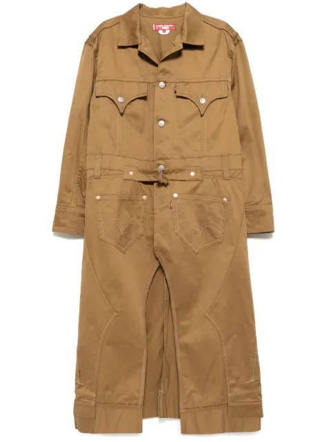 Junya Watanabe MAN x Levi's belted coat