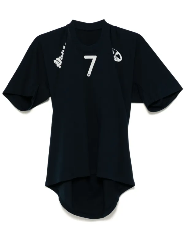 PROTOTYPES Moved ネック Tシャツ | ブルー | FARFETCH JP