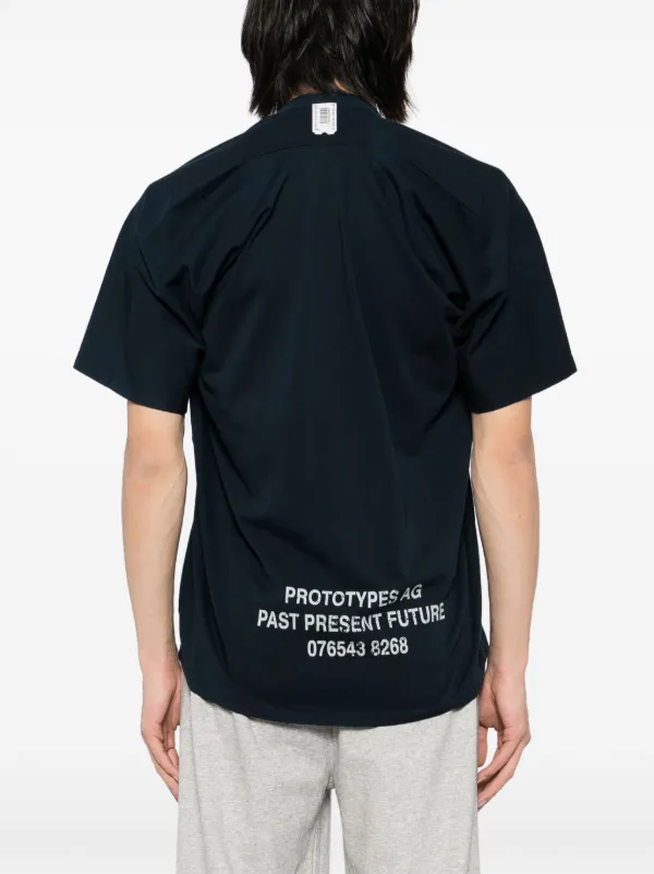 PROTOTYPES Moved ネック Tシャツ | ブルー | FARFETCH JP