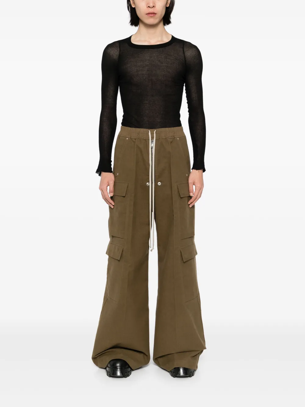 Rick Owens pantalon à coupe ample | Pantalons palazzo | Image 2