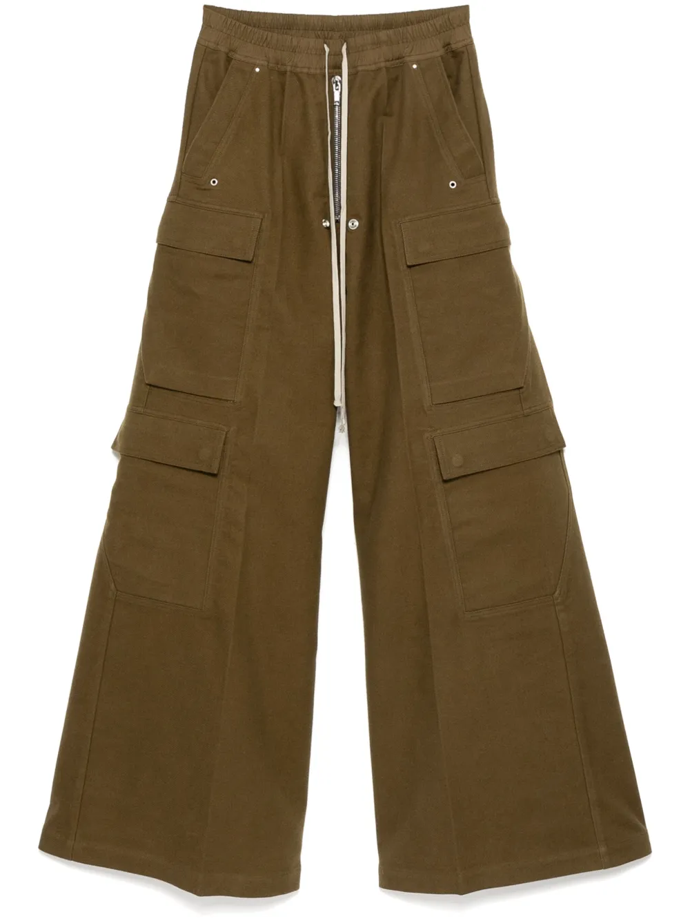 Rick Owens Broek met wijde pijpen Bruin