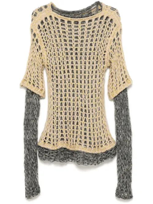 Magliano pull Acid Mouline - Jaune - Magliano - Modalova