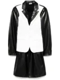 Comme des Garçons Homme Plus layered coat - Black