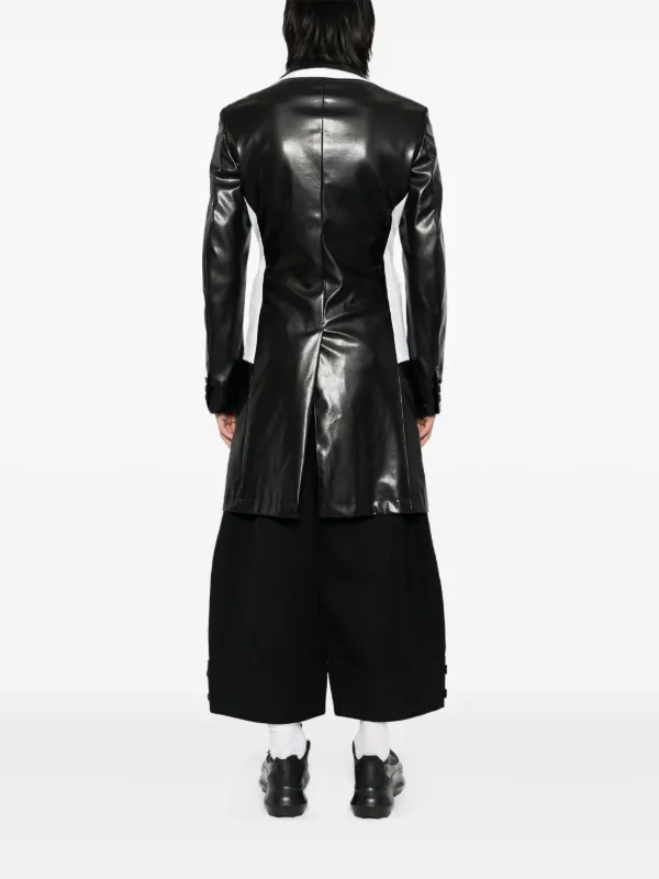 COMME des GARCONS HOMME PLUS レイヤードコート Comme Des Garçons Homme Plus レイヤード コート | ブラック